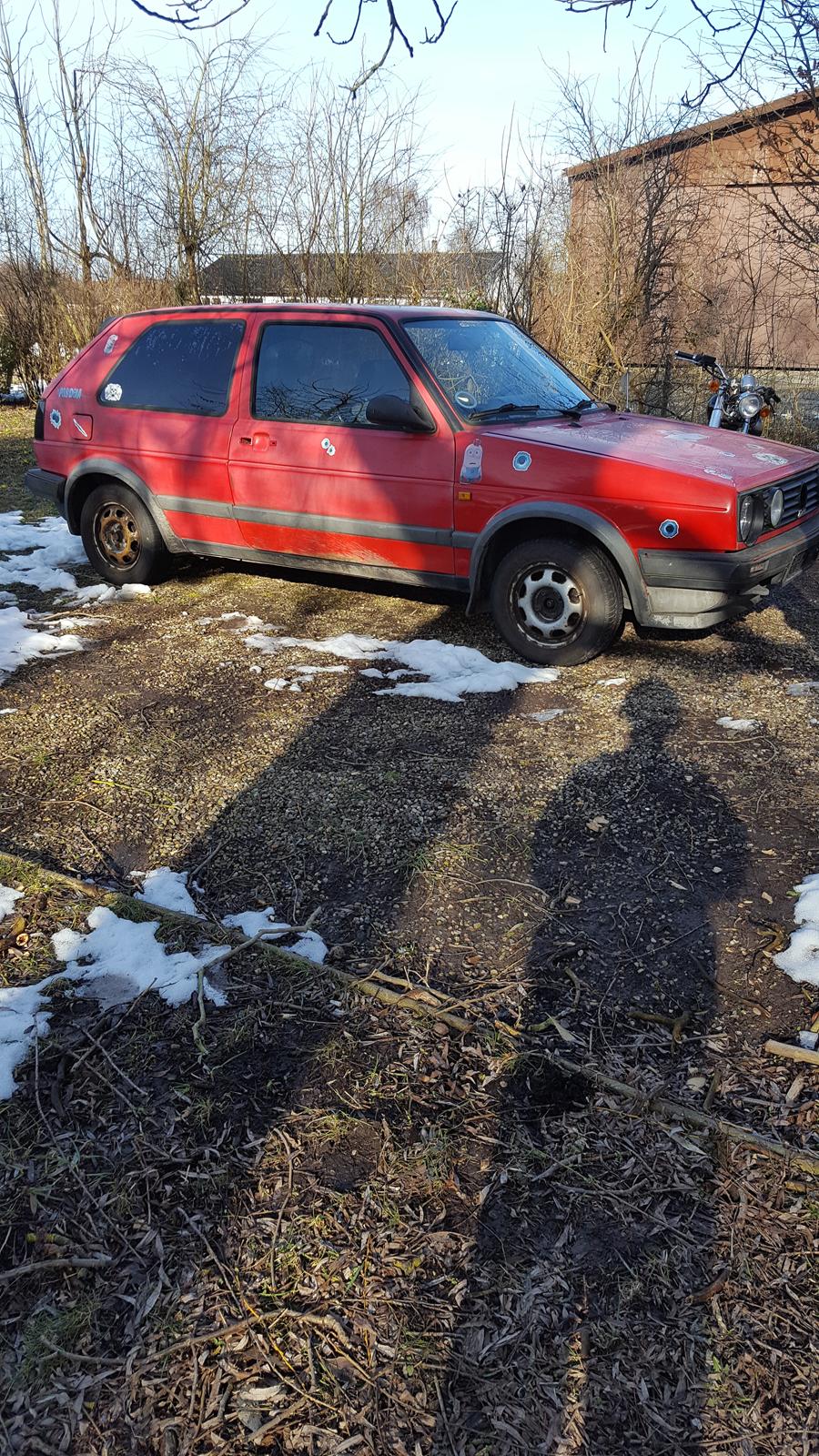 VW Golf 2 uoplyst  billede 2