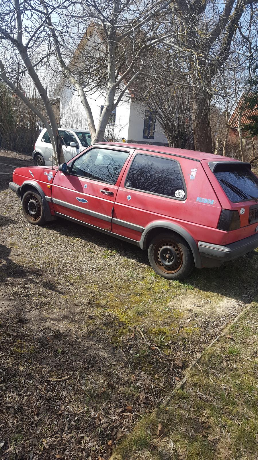 VW Golf 2 uoplyst  billede 4