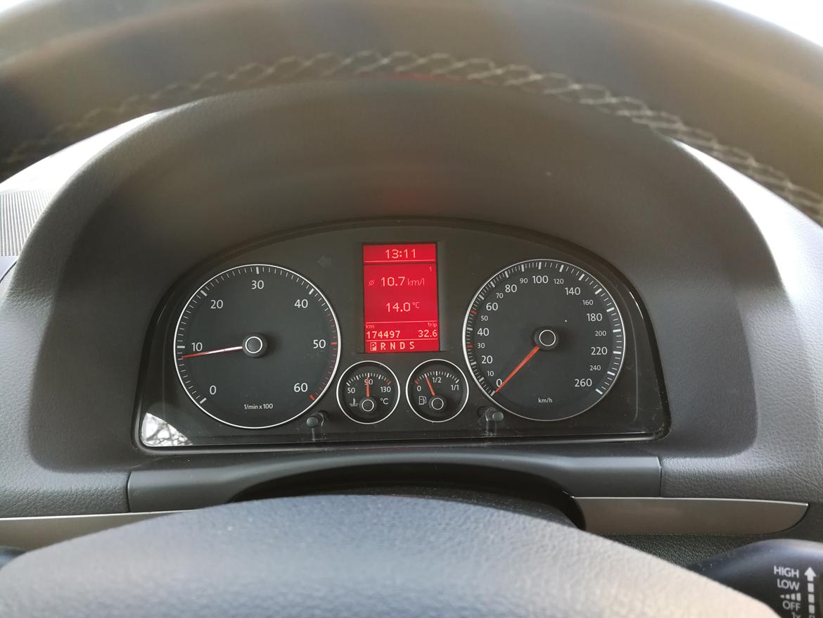 VW Touran 1,9 105HK TDI DSG billede 13