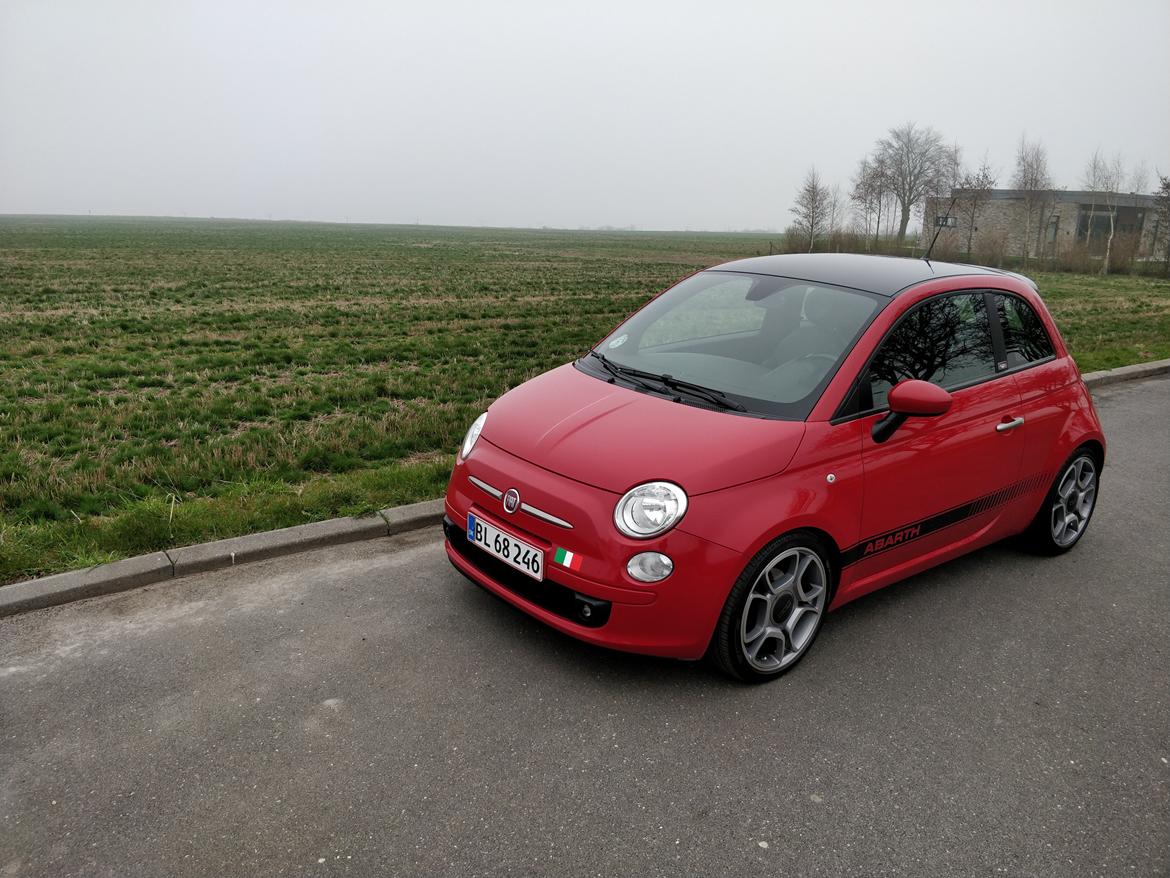 Fiat 500 twinair - SOLGT billede 7