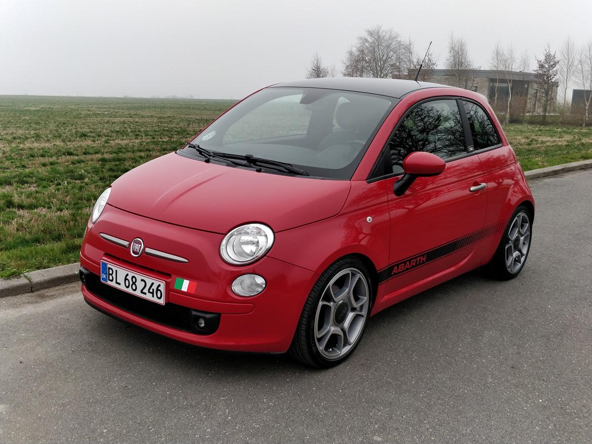 Fiat 500 twinair - SOLGT billede 14
