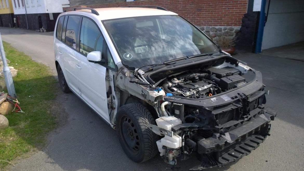 VW Touran 1,9 TDI Solgt billede 8