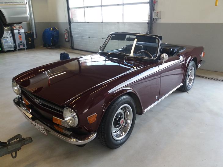 Triumph Tr6 Pi 1973 Når Jeg Læser På Nettet Er D