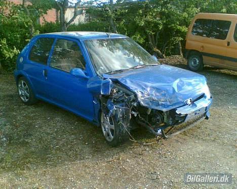 Peugeot 106 Rallye *RIP* - Så galt kan det gå... :S billede 20