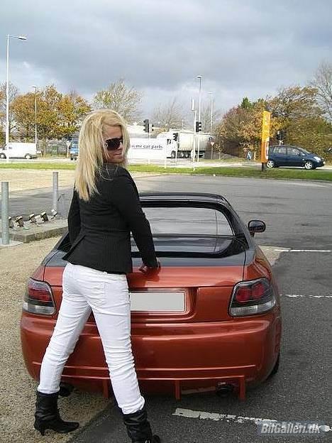 Honda del sol ***SOLGT***** - her er lidt billeder af min bil og nene hehe billede 1