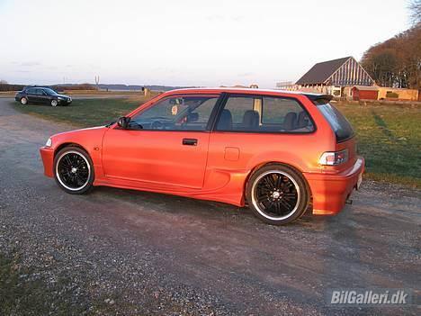 Honda Civic*dream car* *SOLGT* - Farven der vil noget.... Skifter ved forskelige lys.... :-) nice  billede 4