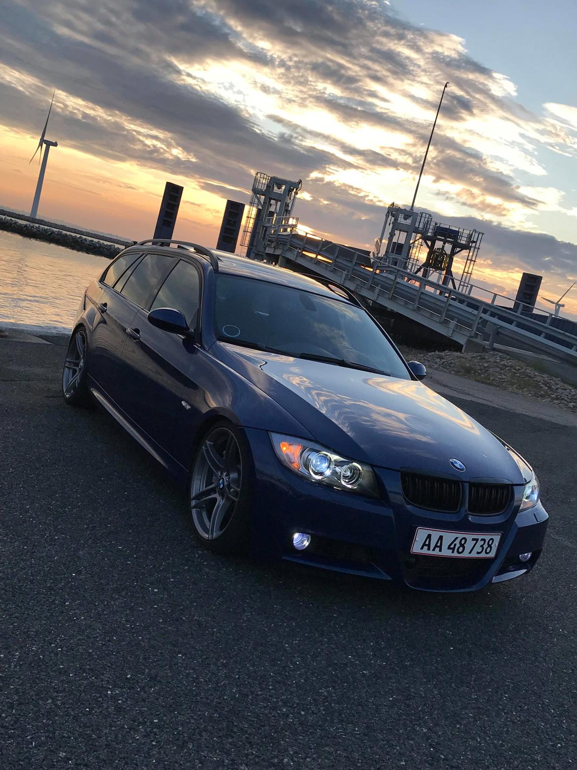 BMW E91 335i - Le Mans Blau billede 4