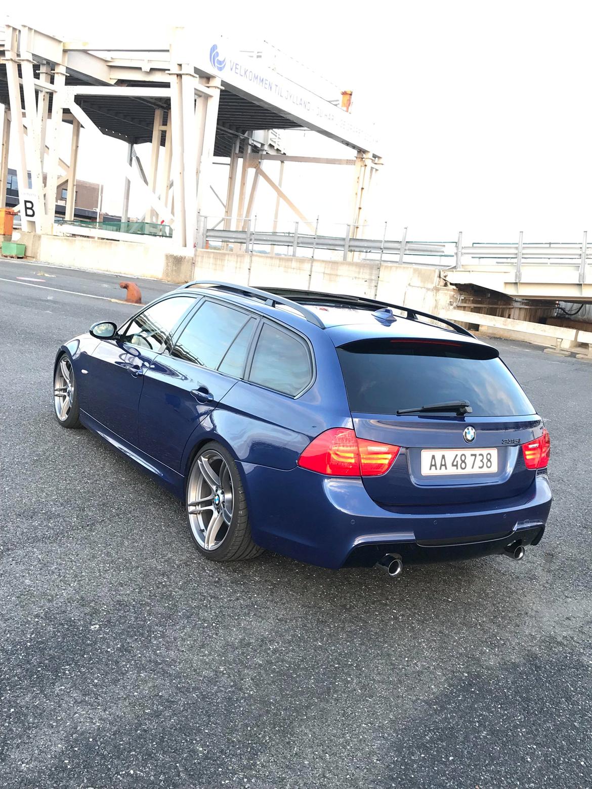 BMW E91 335i - Le Mans Blau billede 8