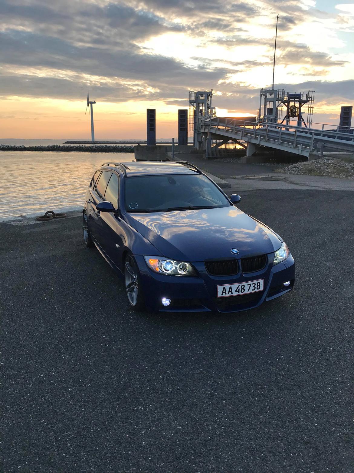 BMW E91 335i - Le Mans Blau billede 6