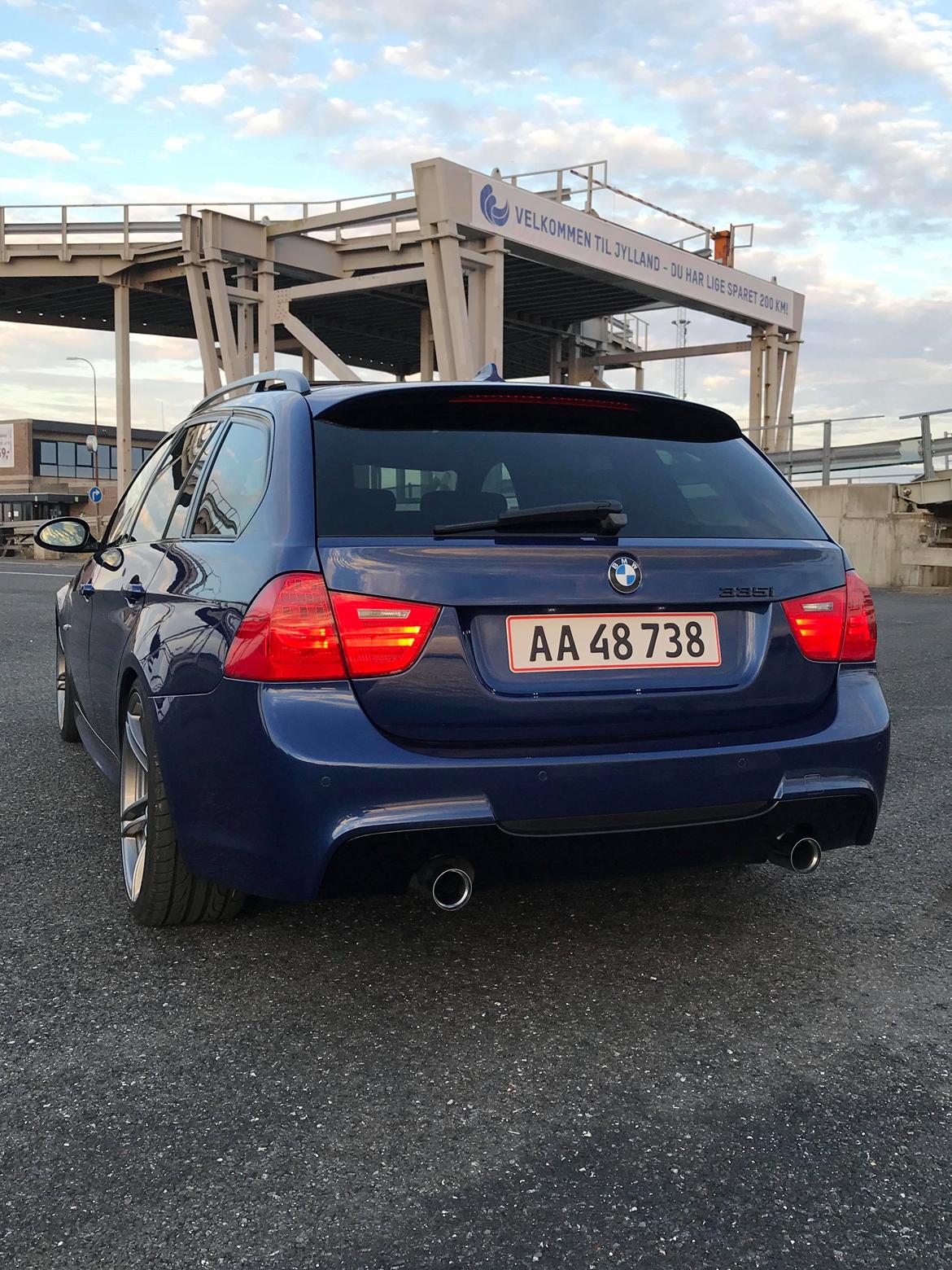 BMW E91 335i - Le Mans Blau billede 9