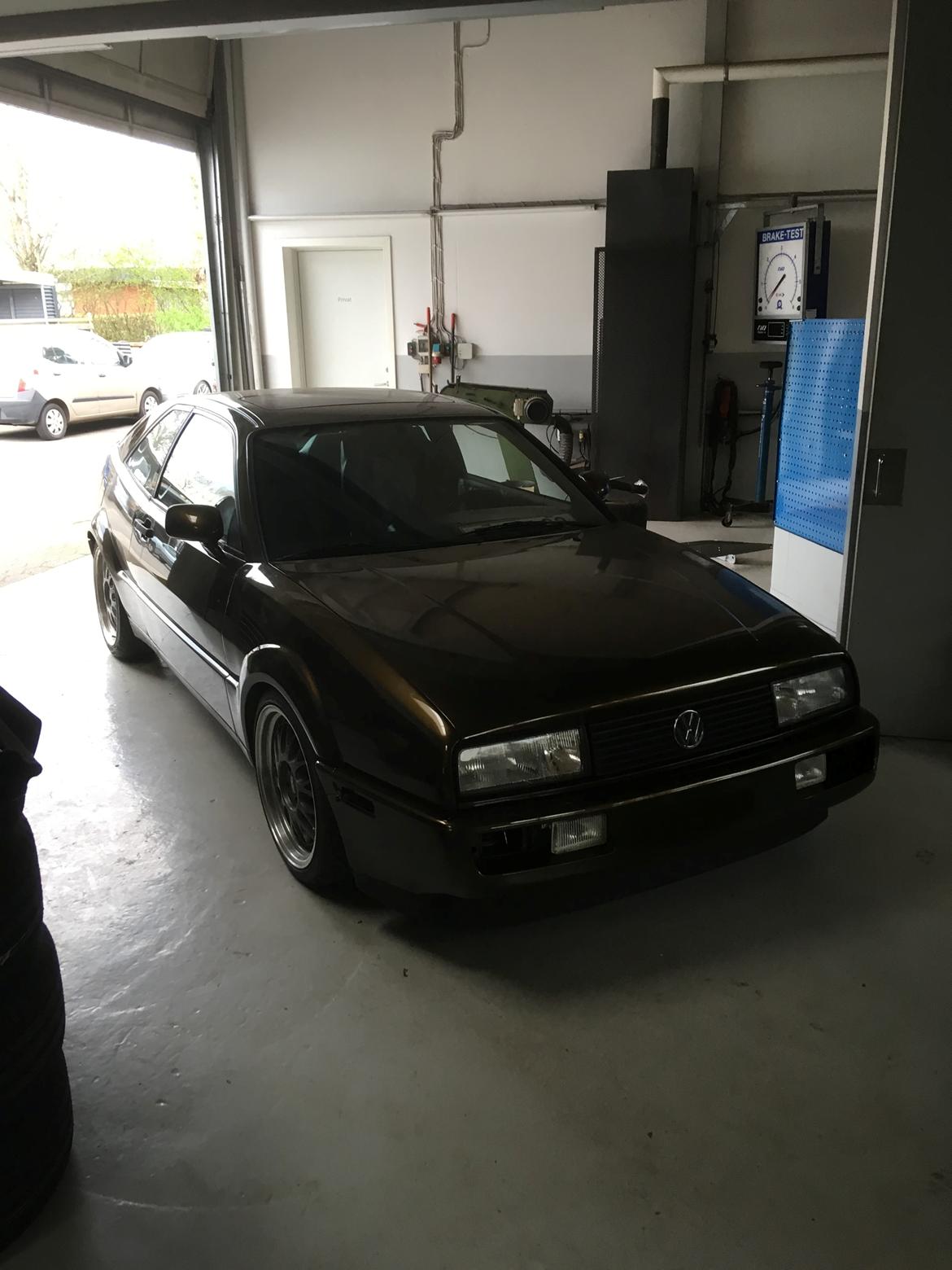 VW Corrado G60 US - Her kan ses uden spacer i bag billede 6