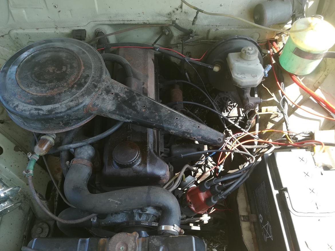 Opel Rekord c hugget op billede 2