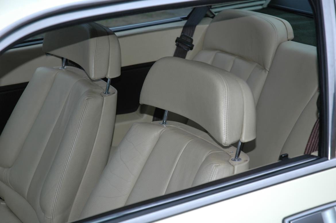 Lancia Gamma 2.5 I.E. Coupe - Én af de meget få Gammaer med læderkabine. Kunne fås i Beige, sort og Cognacfarvet billede 10