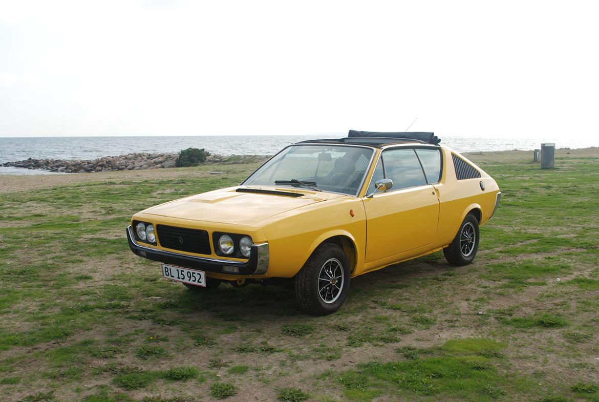 Renault 17 TS Phase 2 med soft top (folde-tag) billede 1