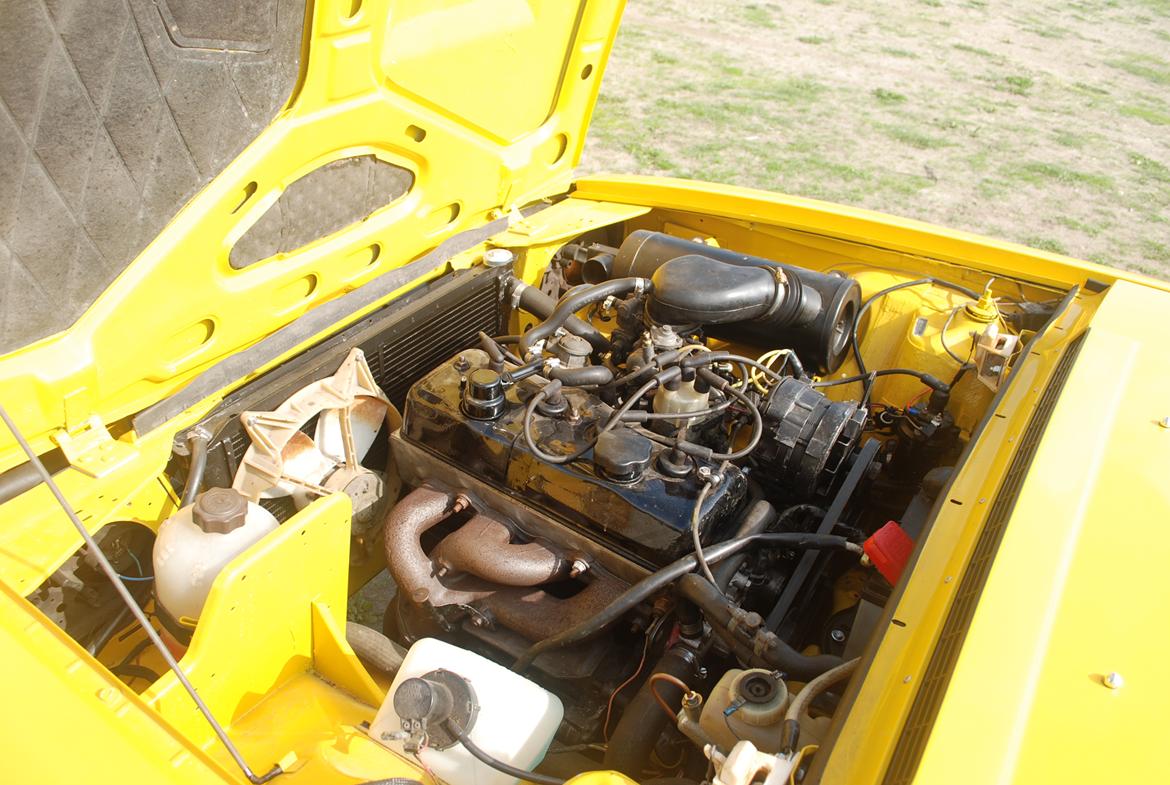 Renault 17 TS Phase 2 med soft top (folde-tag) billede 8