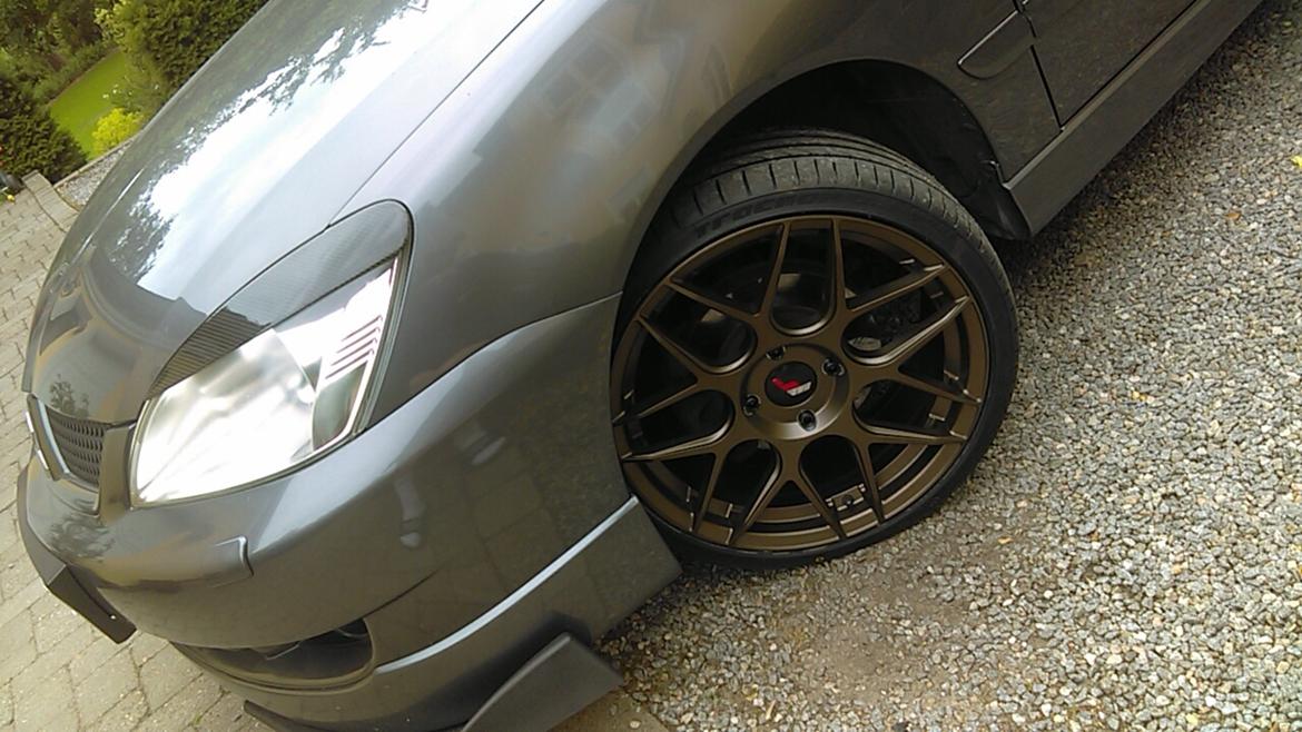 Mitsubishi Lancer - Så kom de nye fælge billede 10