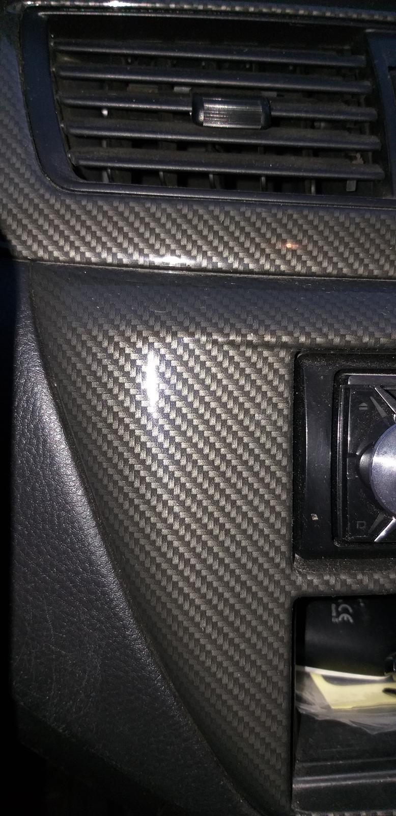 Mitsubishi Lancer - Carbon wrap  billede 8