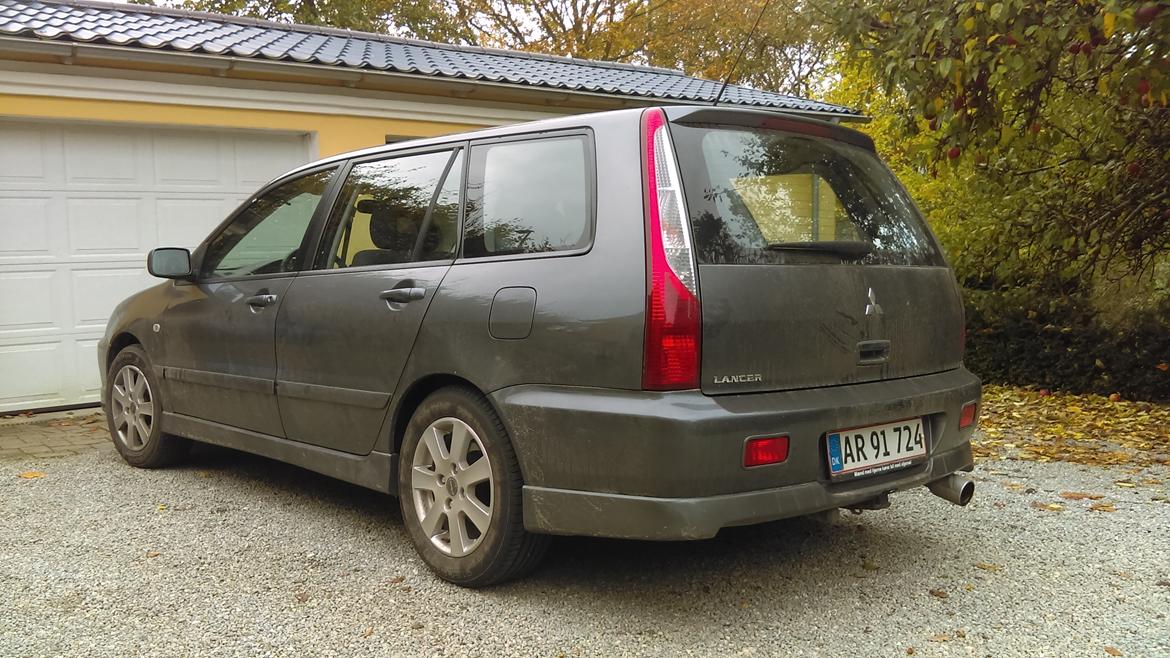 Mitsubishi Lancer - Sådan så den ud da jeg lige havde købt den billede 3