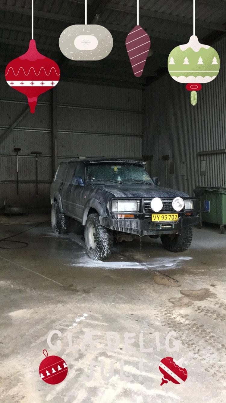 Toyota Landcruiser 80 solgt  - Som den stod da jeg solgte den. billede 11