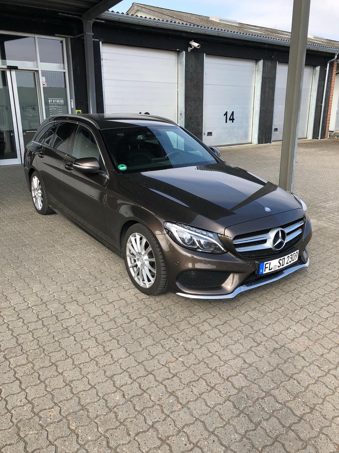 Mercedes Benz C220d T-Modell (Stationcar) Amg Line billede 2