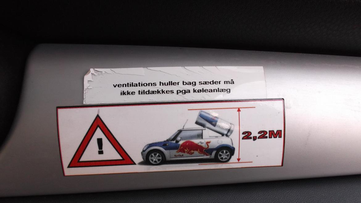 Mini one Pick-up tidliger Red Bull reklame bil billede 18