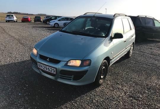 Mitsubishi Spacestar Family 1,6  - Med gamle plader billede 8