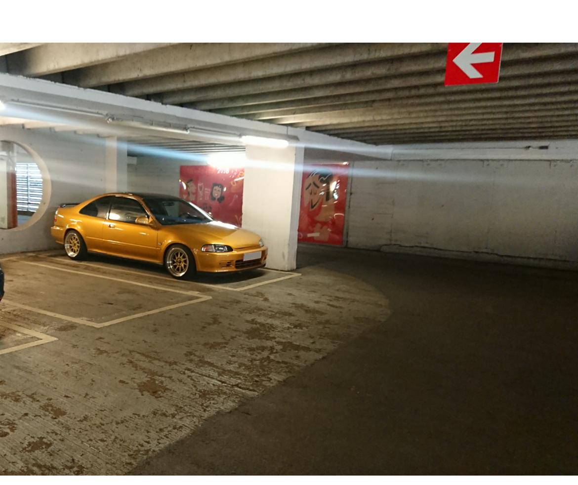 Honda Civic coupe 1,5 ej2 - solgt billede 2