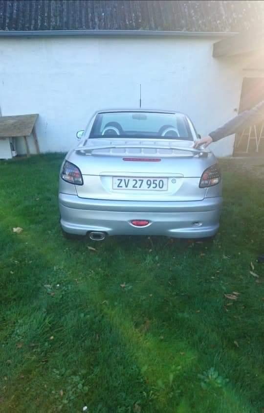 Peugeot 206 16v cc  Cabriolet SOLGT billede 19