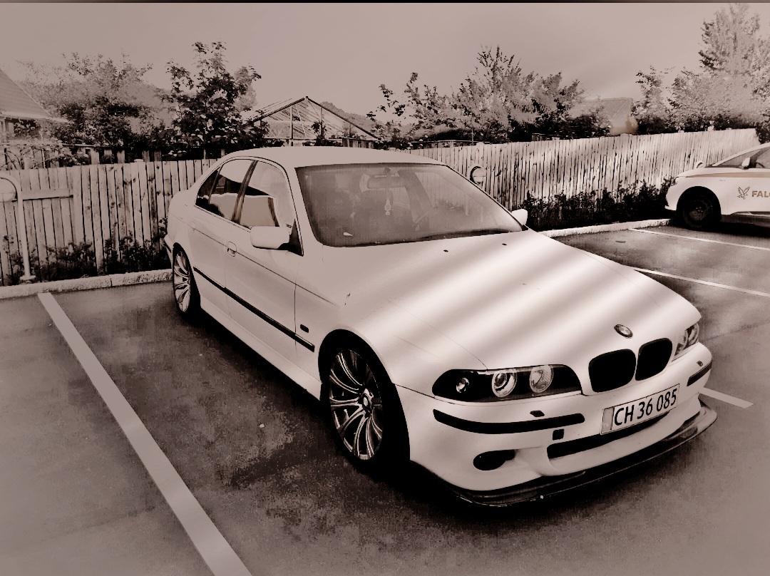 BMW E39 523i Aut. Limousine Alpinweiss billede 4