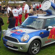 Mini one Pick-up tidliger Red Bull reklame bil
