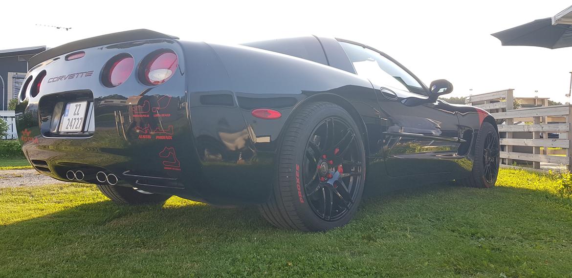 Chevrolet Corvette C5 Targa 50th Anniversary Edition - 5 baner bilen har vært på i USA. billede 14