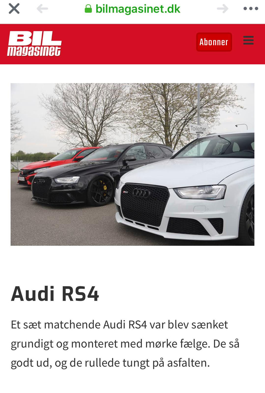 Audi RS4 B8.5 Avant Quattro billede 20