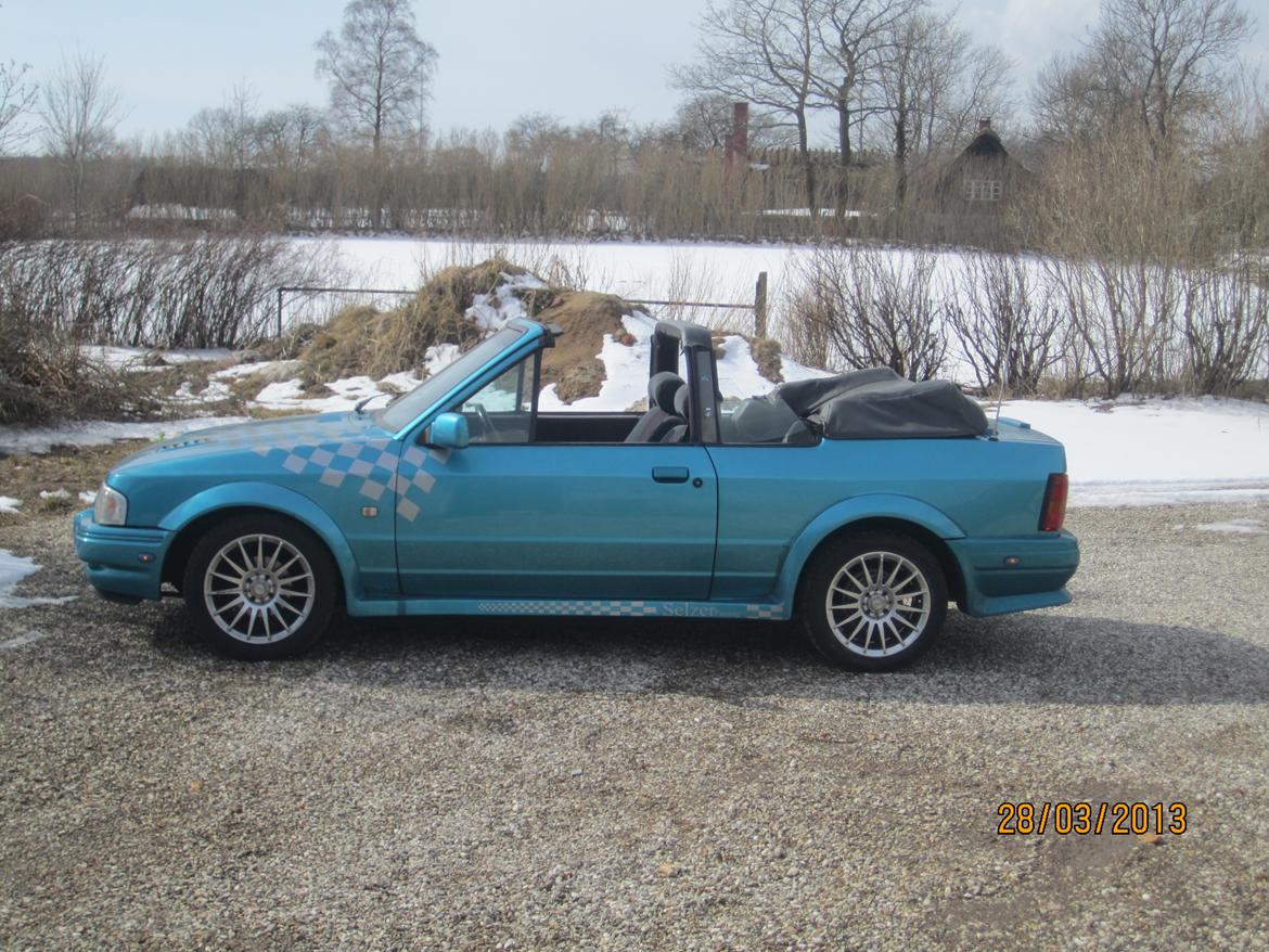 Ford escort xr3i cabrolet billede 1