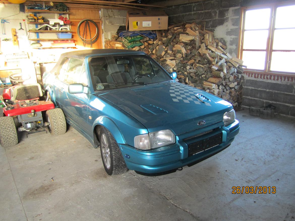 Ford escort xr3i cabrolet billede 2