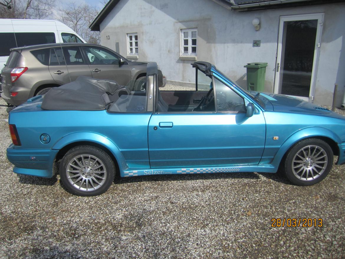 Ford escort xr3i cabrolet billede 5
