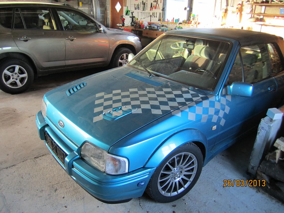 Ford escort xr3i cabrolet billede 3