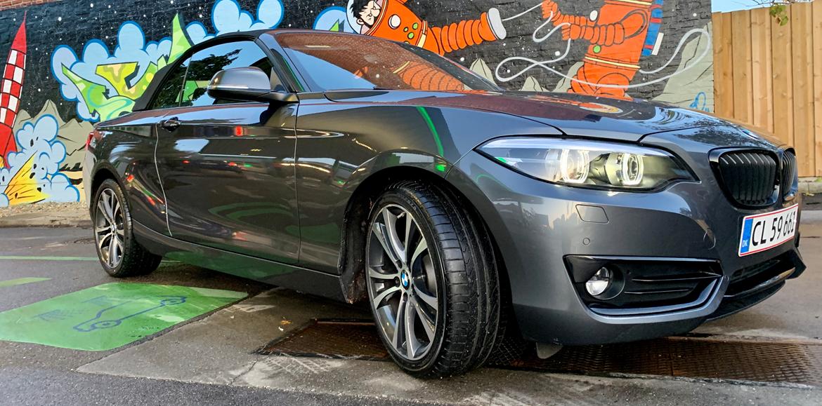 BMW BMW 220I 2,0 Cabriolet aut. billede 2