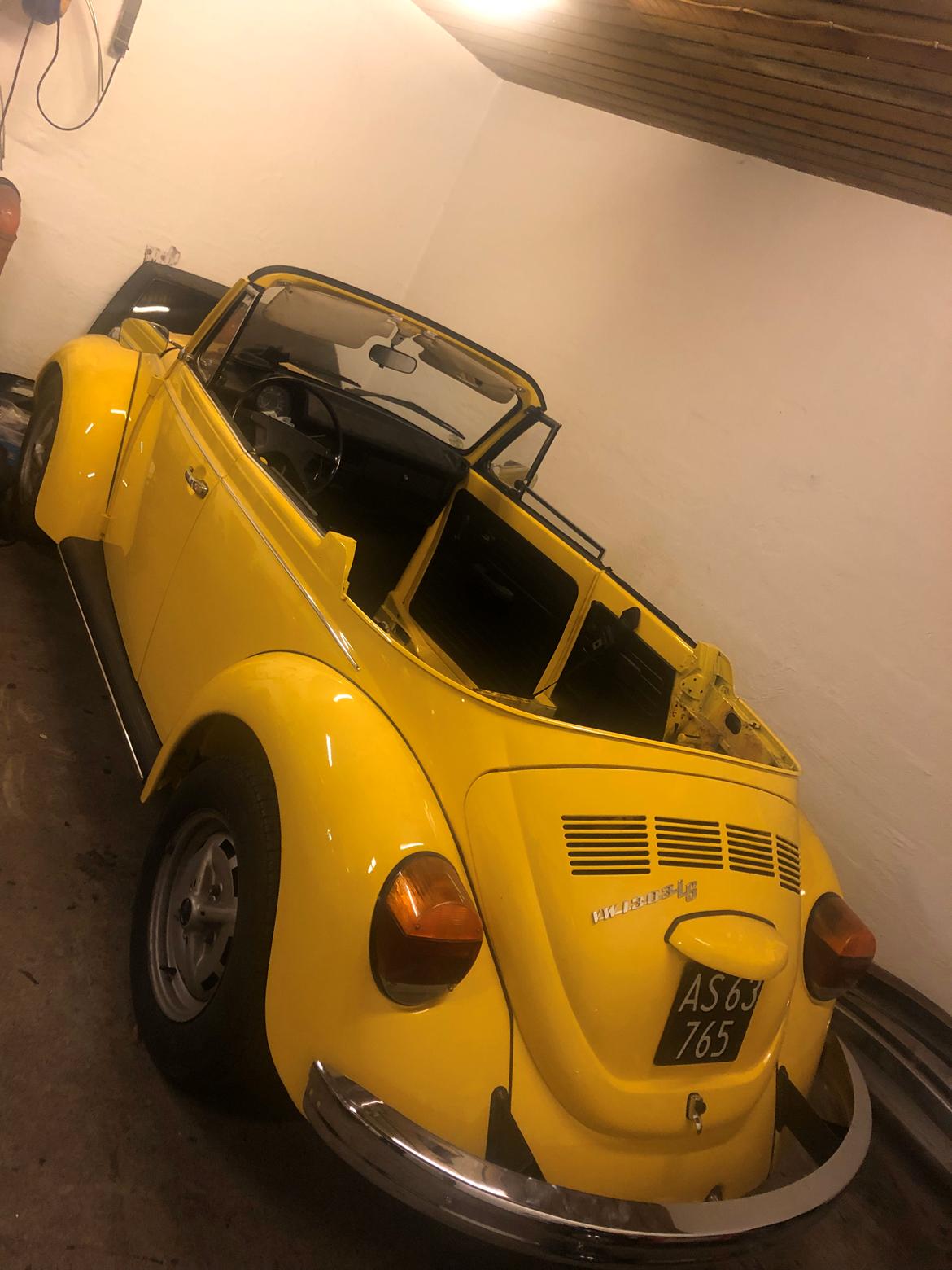 VW Bobbel 1303 Karmann cap billede 3