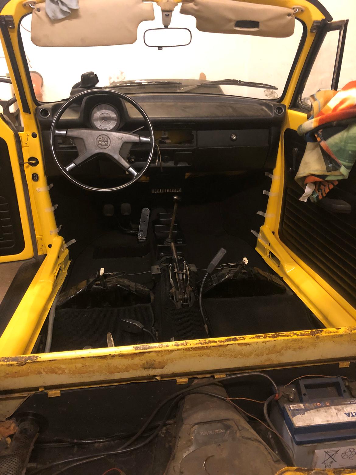 VW Bobbel 1303 Karmann cap billede 4