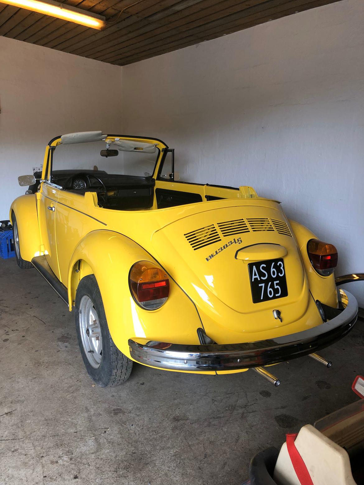 VW Bobbel 1303 Karmann cap billede 5