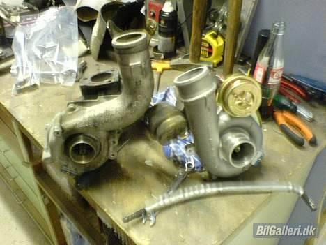 VW Golf GTI - her er til venstre std. turbo og til højre TT225 turbo billede 5