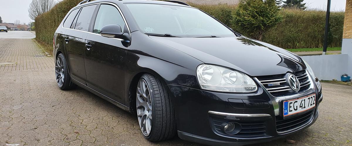 VW Golf V TDI Sportline Variant 2008 skal have tage