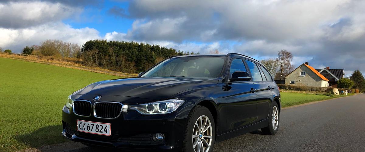 BMW 320d f31 EfficientDynamics 2015 Køre super godt