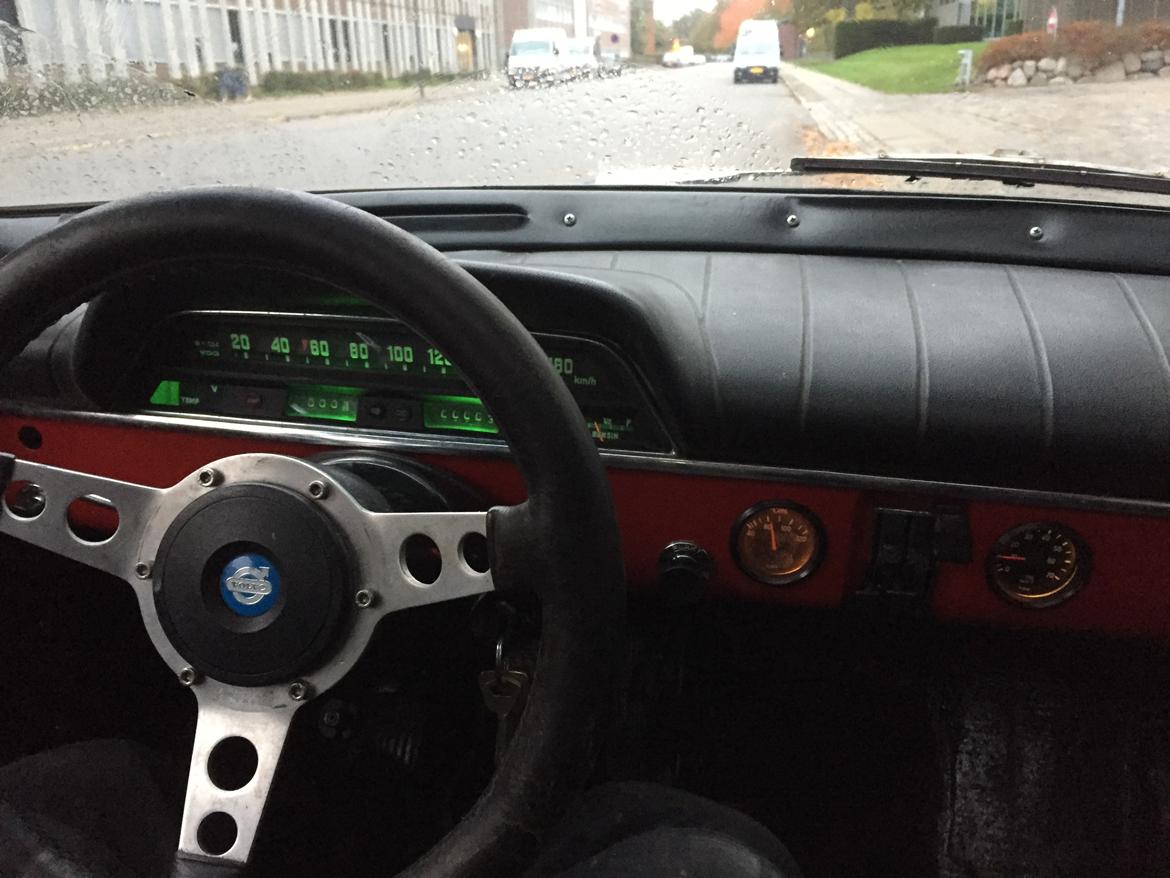 Volvo Amazon 121 Lakridspiben (solgt) - Med sportsrat og det ombyggede instrumentbord billede 11