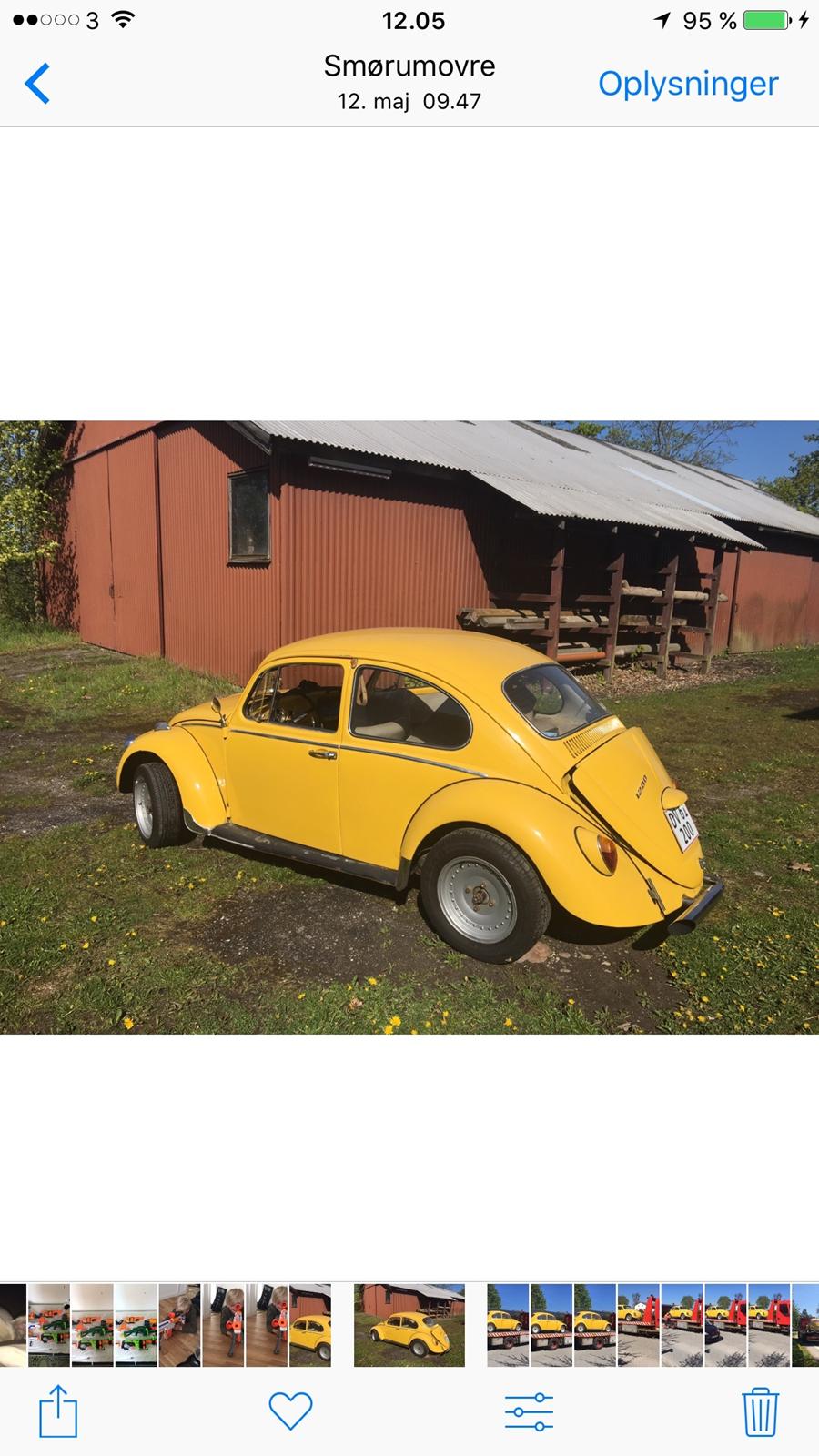 VW 1200 Bobbel  "bumblebee" edition billede 14