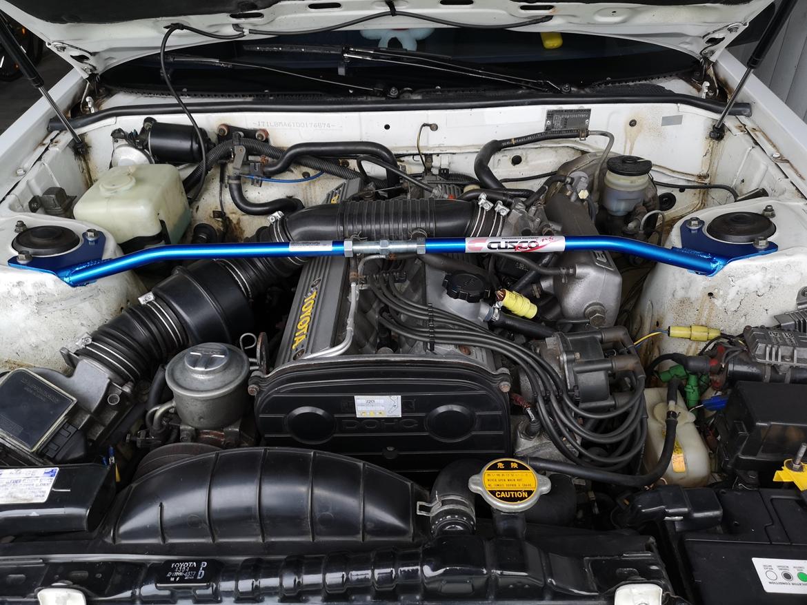 Toyota Celica Supra MK2   - lidt ekstra finish i motor rummet  billede 11