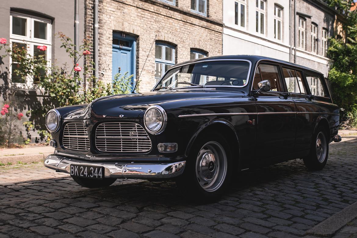 Volvo Amazon 221 Herregårdsvogn - Et af Marie Guldsgers fotos i krusemyntegade billede 1