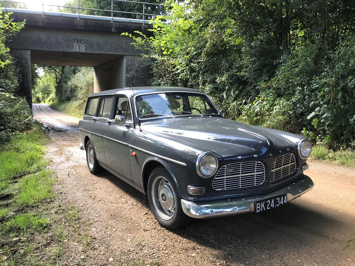 Volvo Amazon 221 Herregårdsvogn - På roadtrip med datter. Et sted i midtjylland jeg aldrig finder igen billede 5