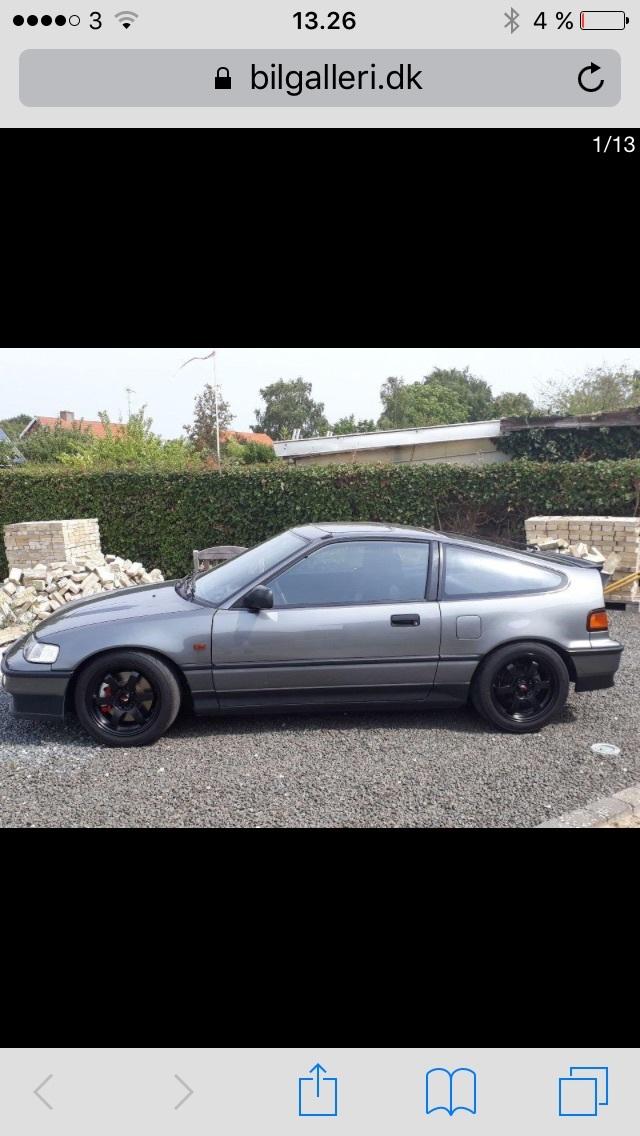 Honda CRX ED9 (B16A1) billede 8