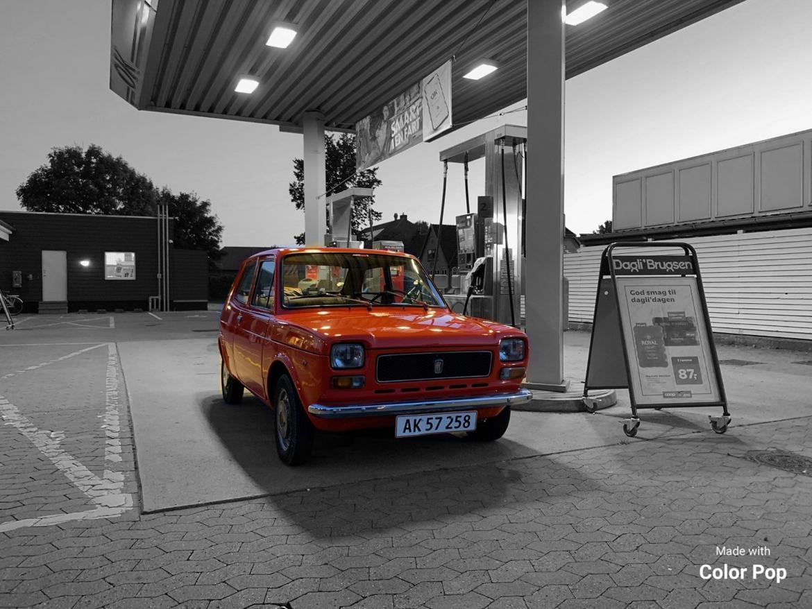Fiat 127 MK1 - Første tur hjem i den "nye" vogn billede 9